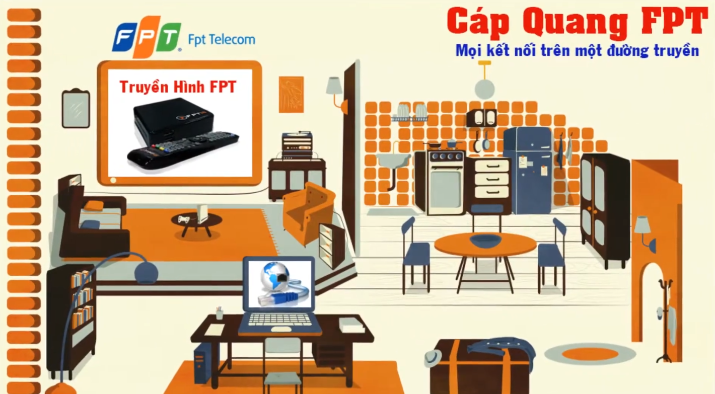 Quy trình lắp đặt mạng cáp quang FPT chi tiết